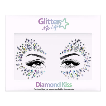 Glitter Me Up Face Jewels Diamond Kiss