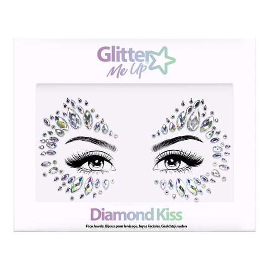 Glitter Me Up Face Jewels Diamond Kiss
