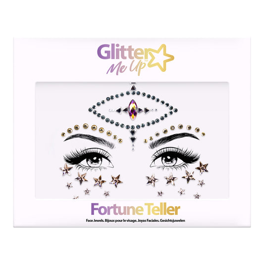 Glitter Me Up Face Jewels Fortune Teller