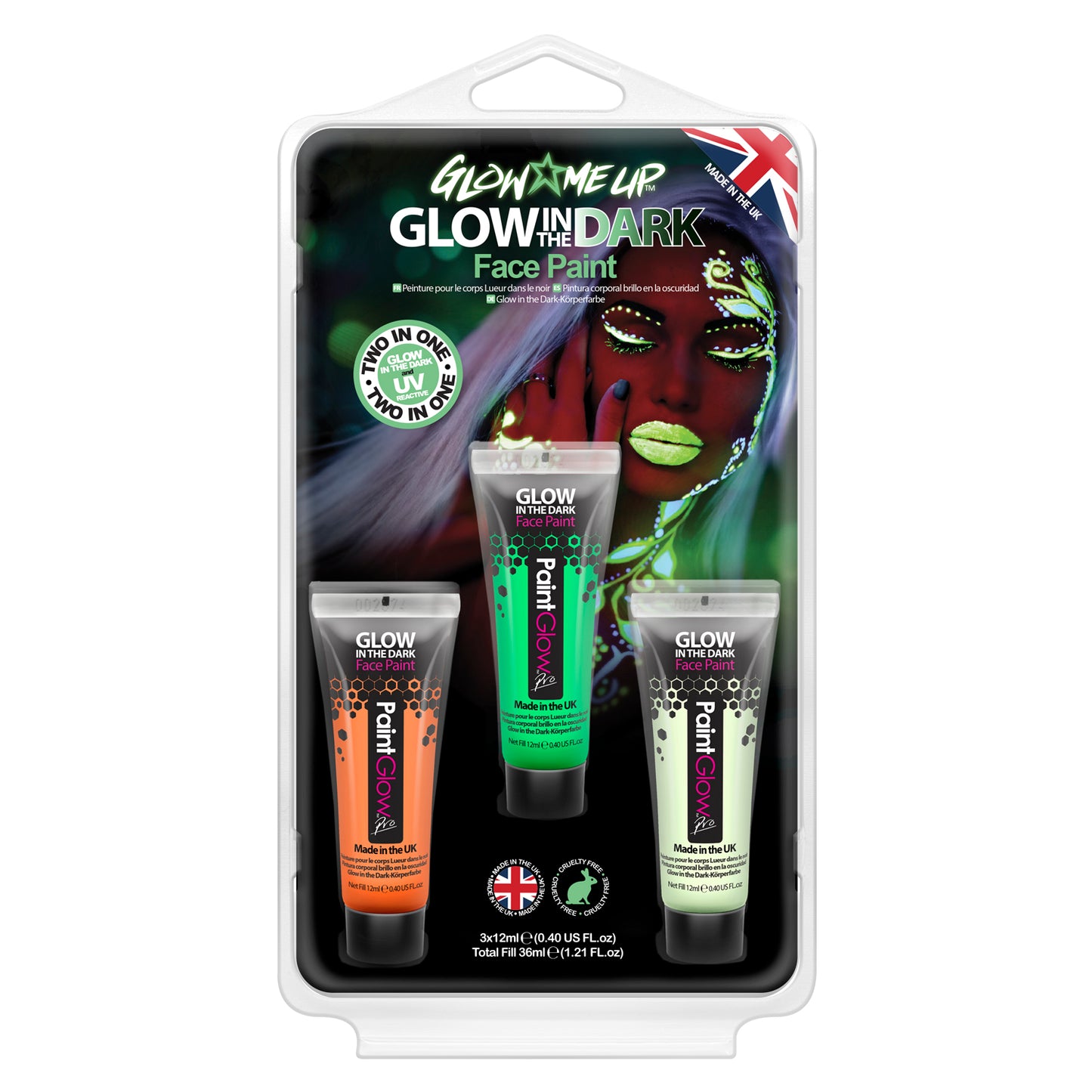 PaintGlow Glow Clamshell