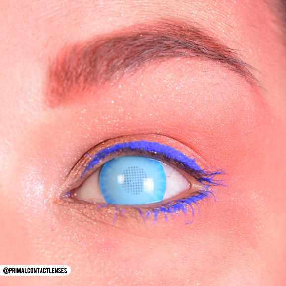 Super Saiyan Blue Contact Lenses, Circle Blue Lenses